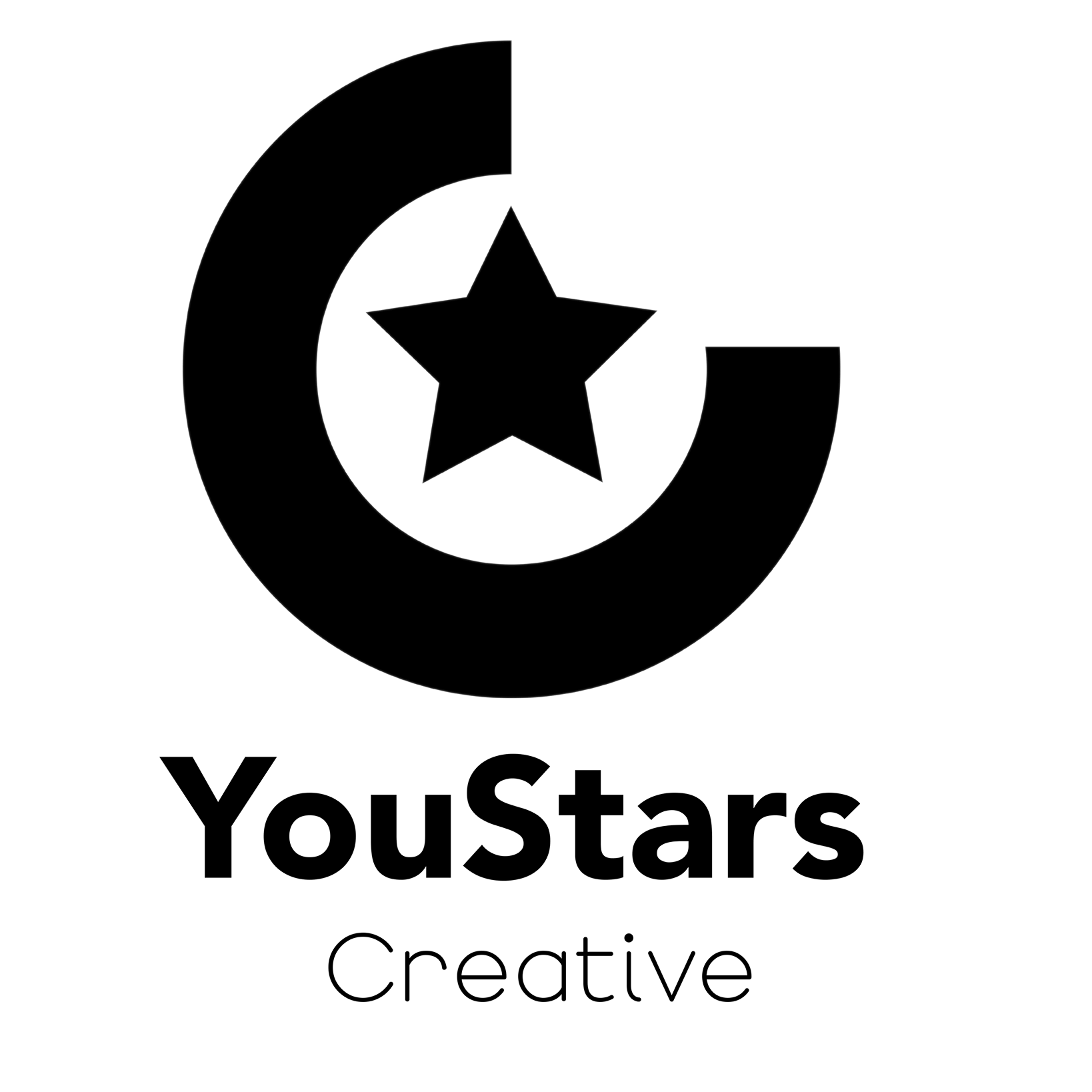 YouStars crative logo